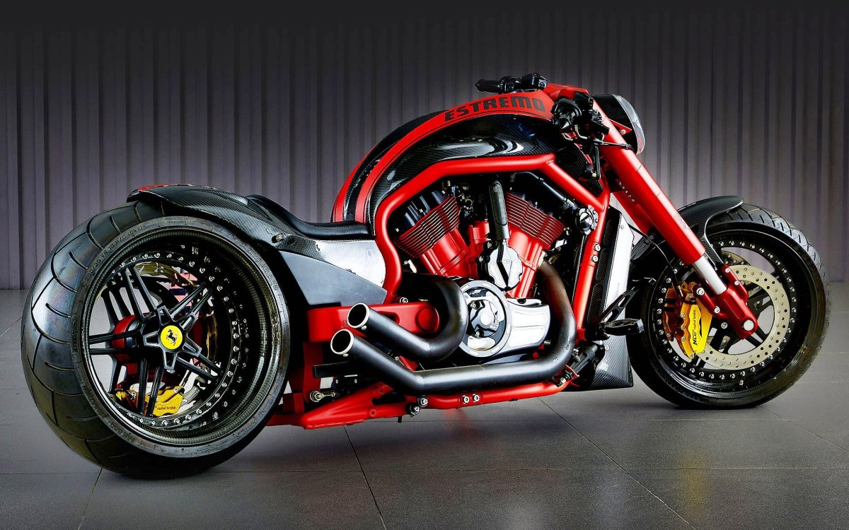 Мотоцикл Харлей Дэвидсон v-Rod Custom