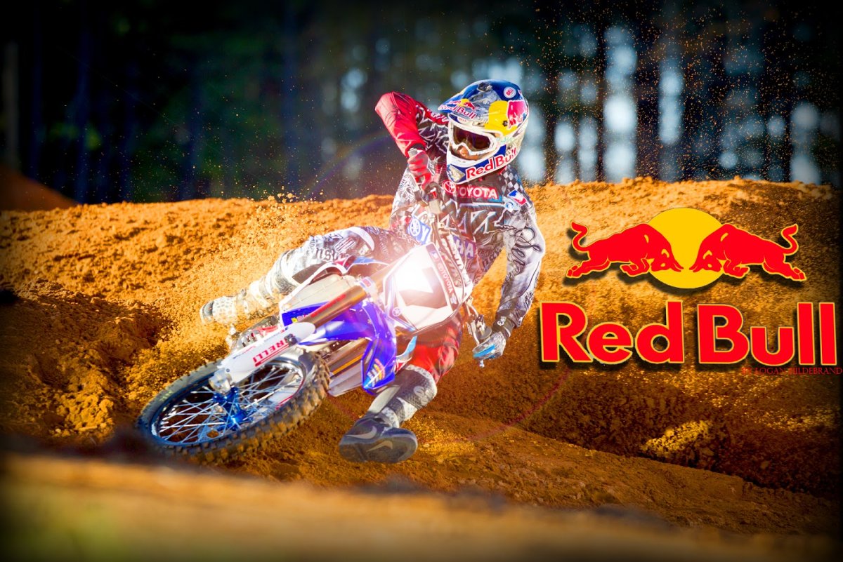 Мотоцикл редбул кросс