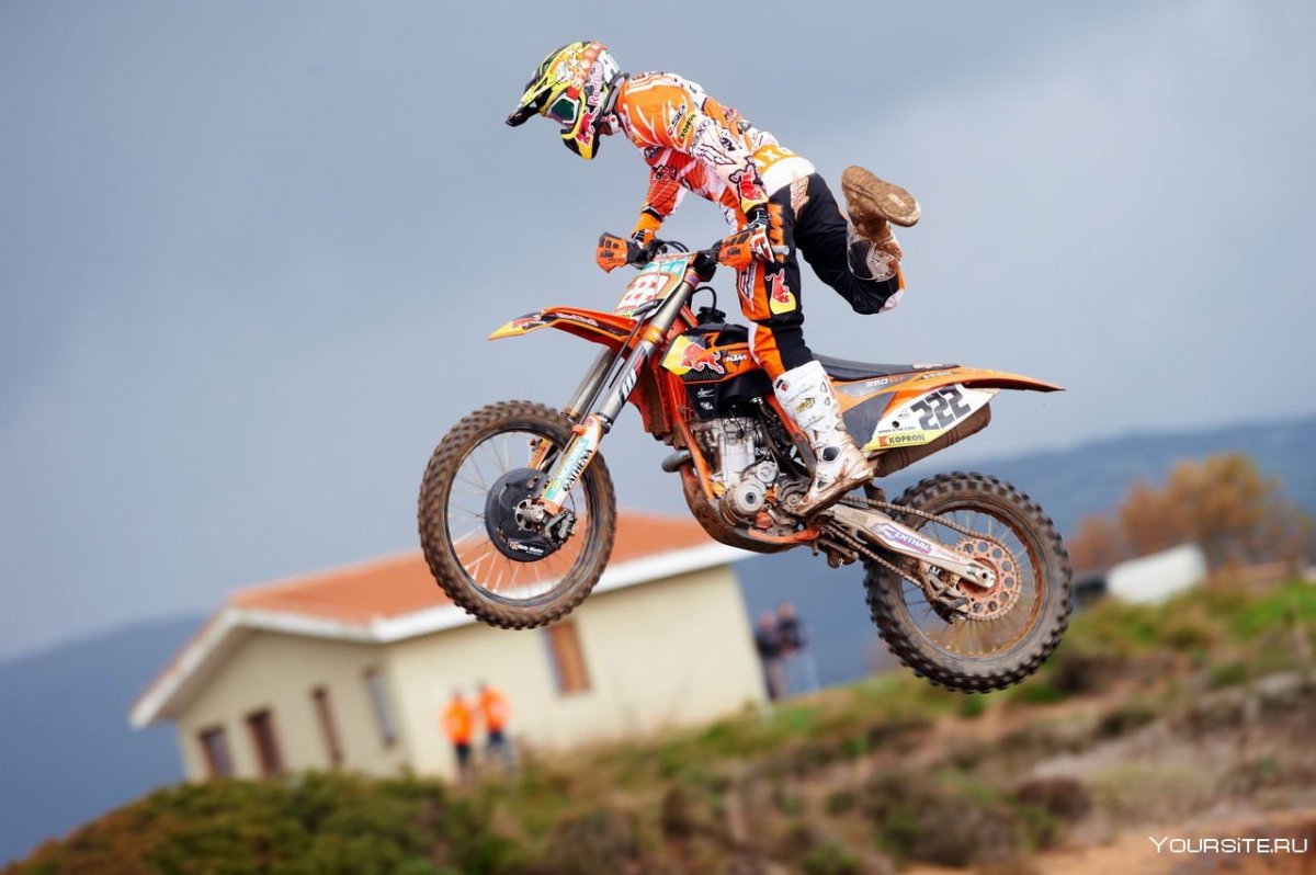 Эндуро мотоциклы Red bull