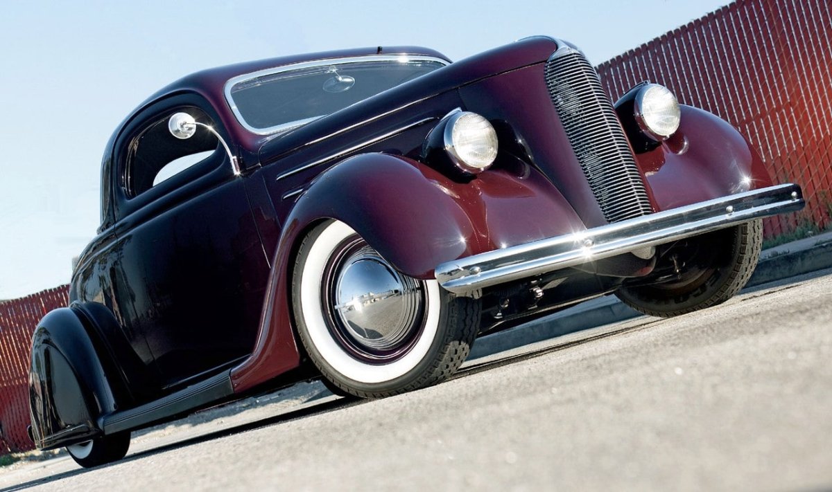 Ford Coupe 1936 салон