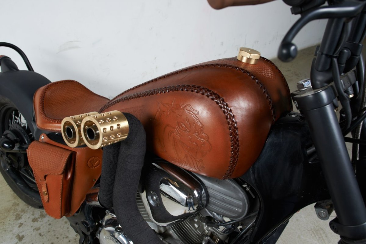 Бак Harley Davidson на Honda Steed