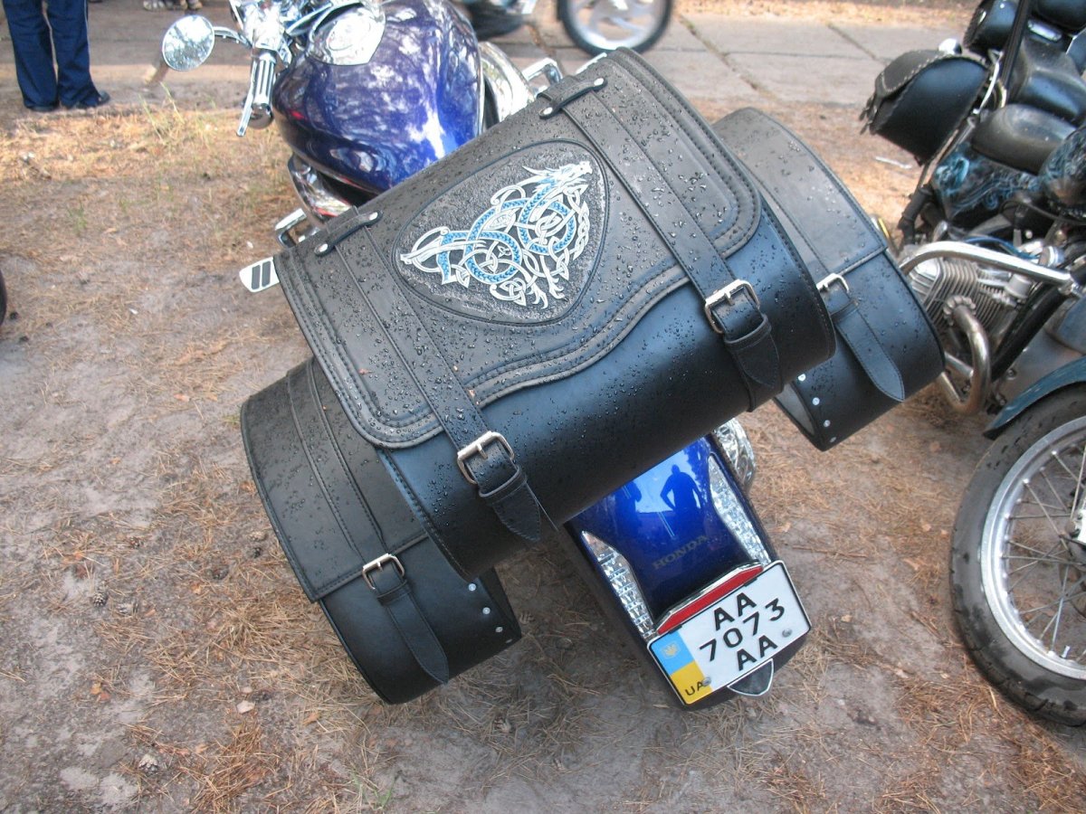 Самодельный кофр для мотоцикла