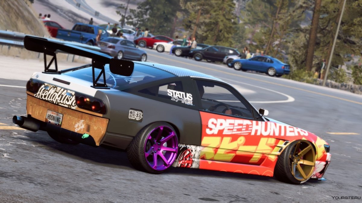 Nissan 180sx дрифт