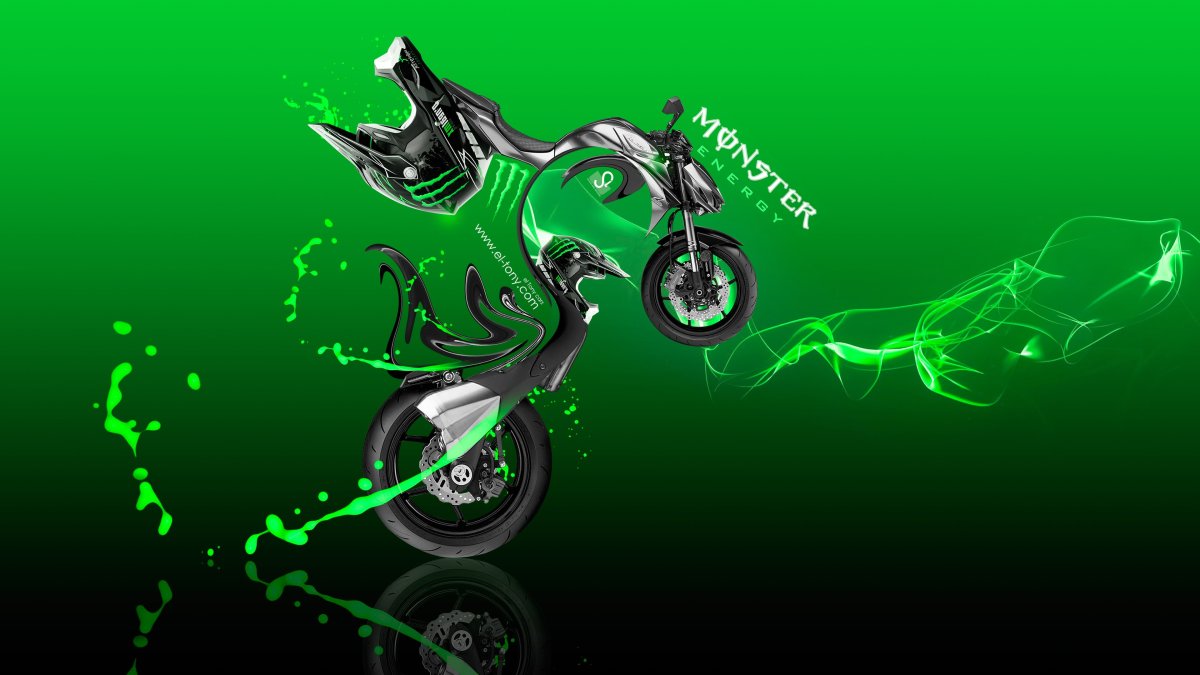 Monster Energy Kawasaki logo
