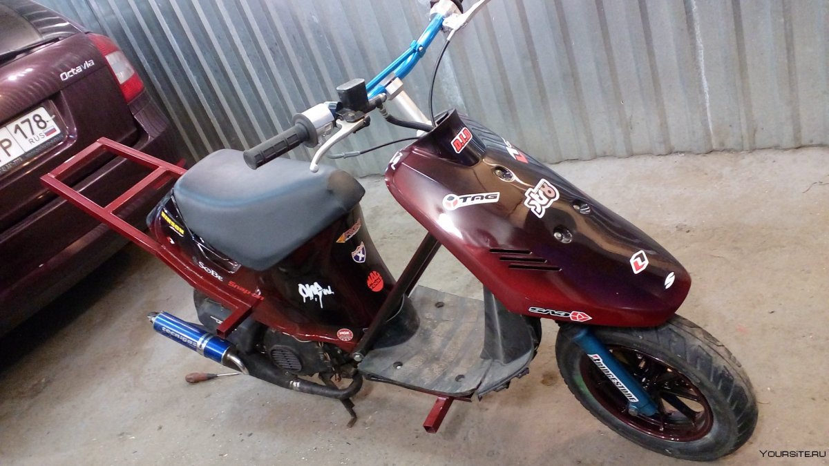 Honda Dio 34 под стант