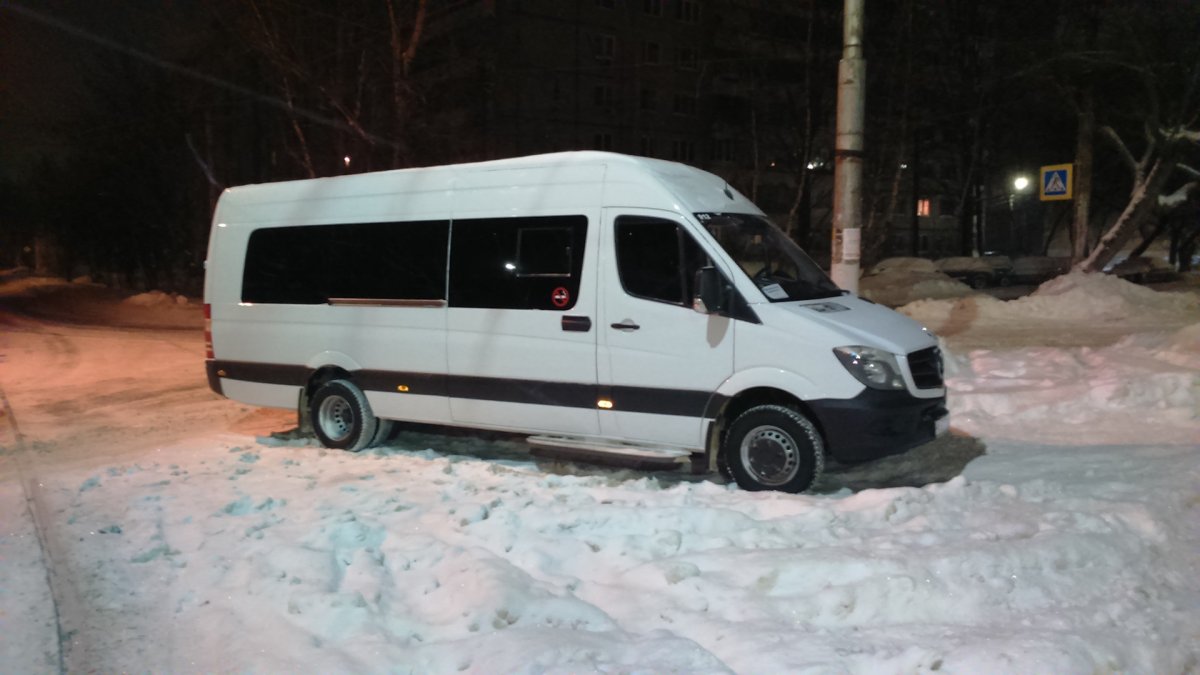 Мерседес Спринтер зима