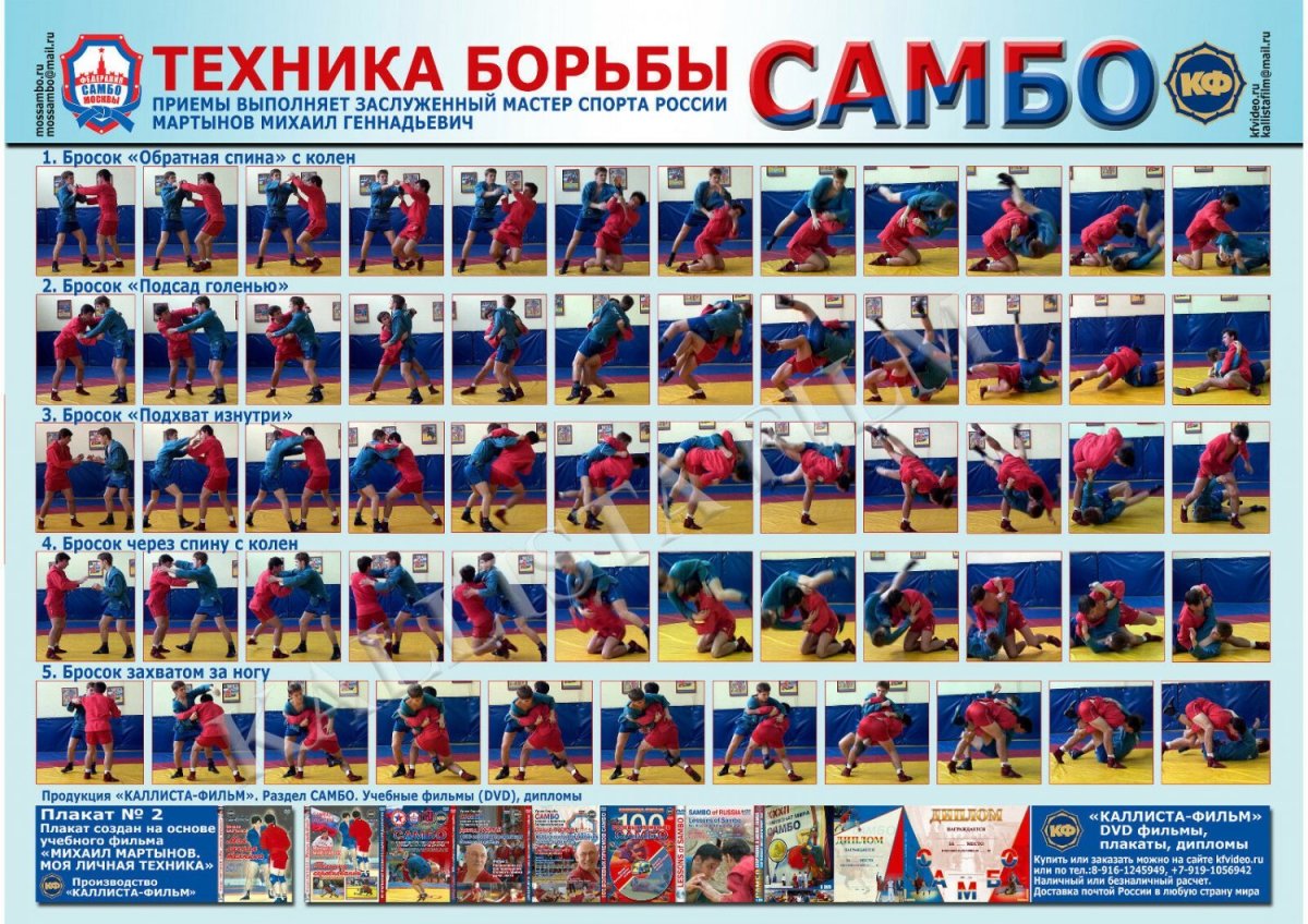Самбо плакат