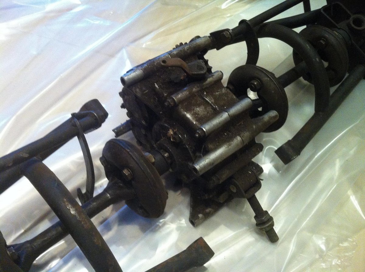 Задний редуктор муравей