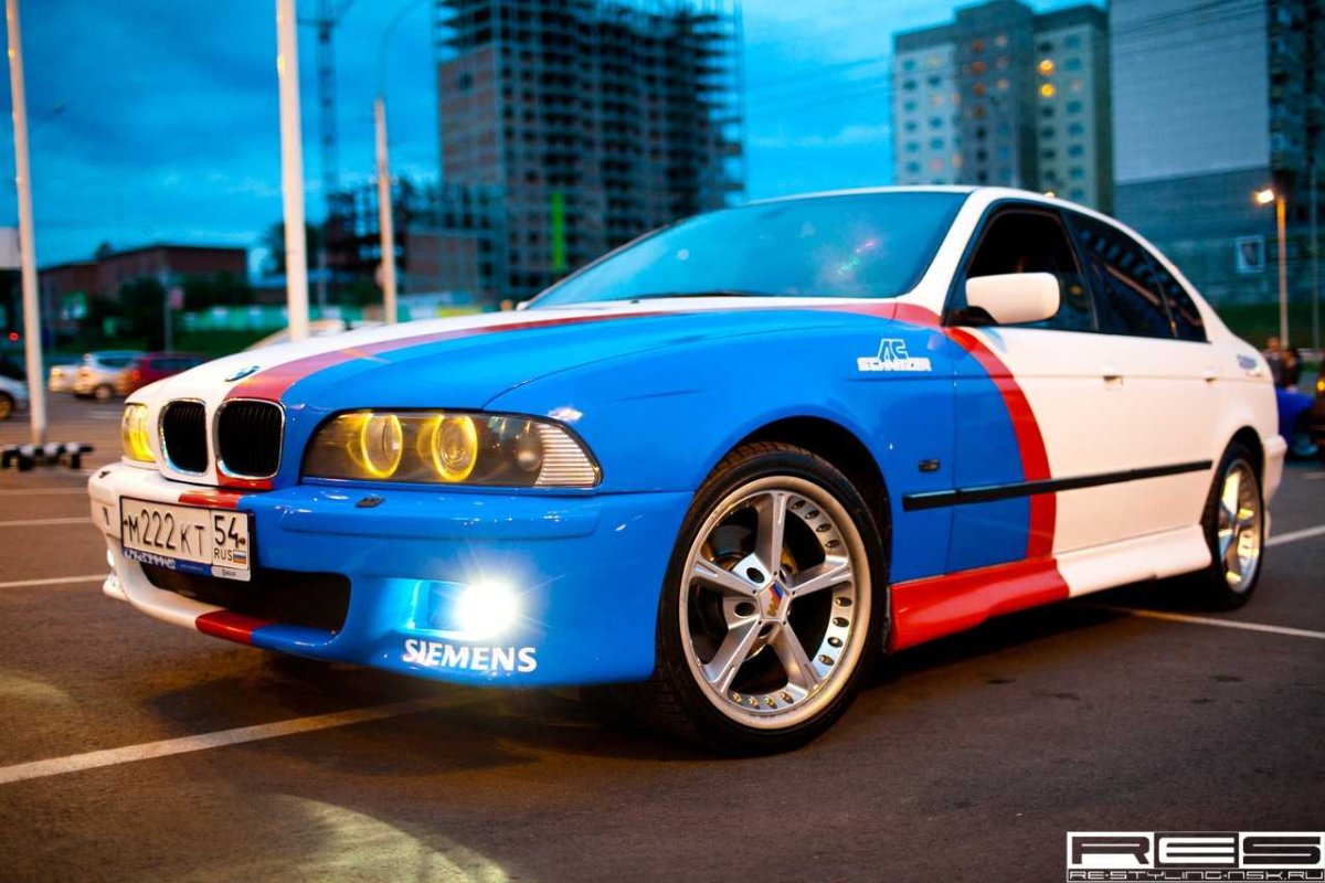 М винил на БМВ е39