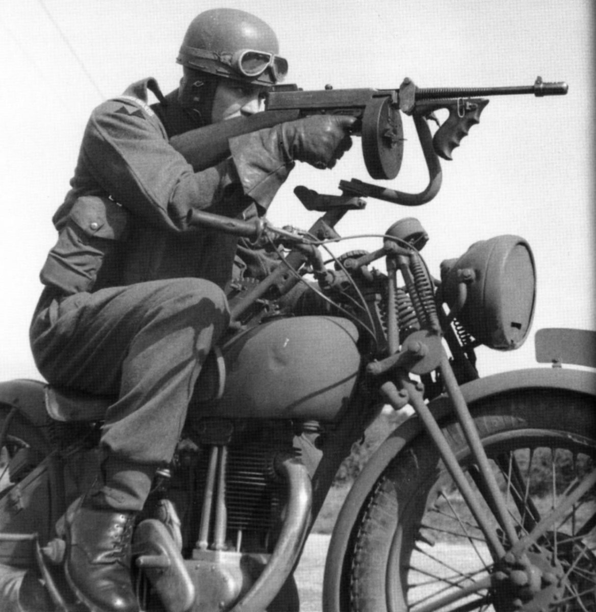 Мотоциклисты второй мировой войны