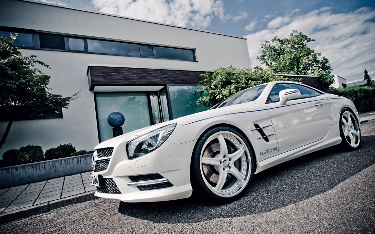 2012 Graf Weckerle Mercedes-Benz SL 500 белый