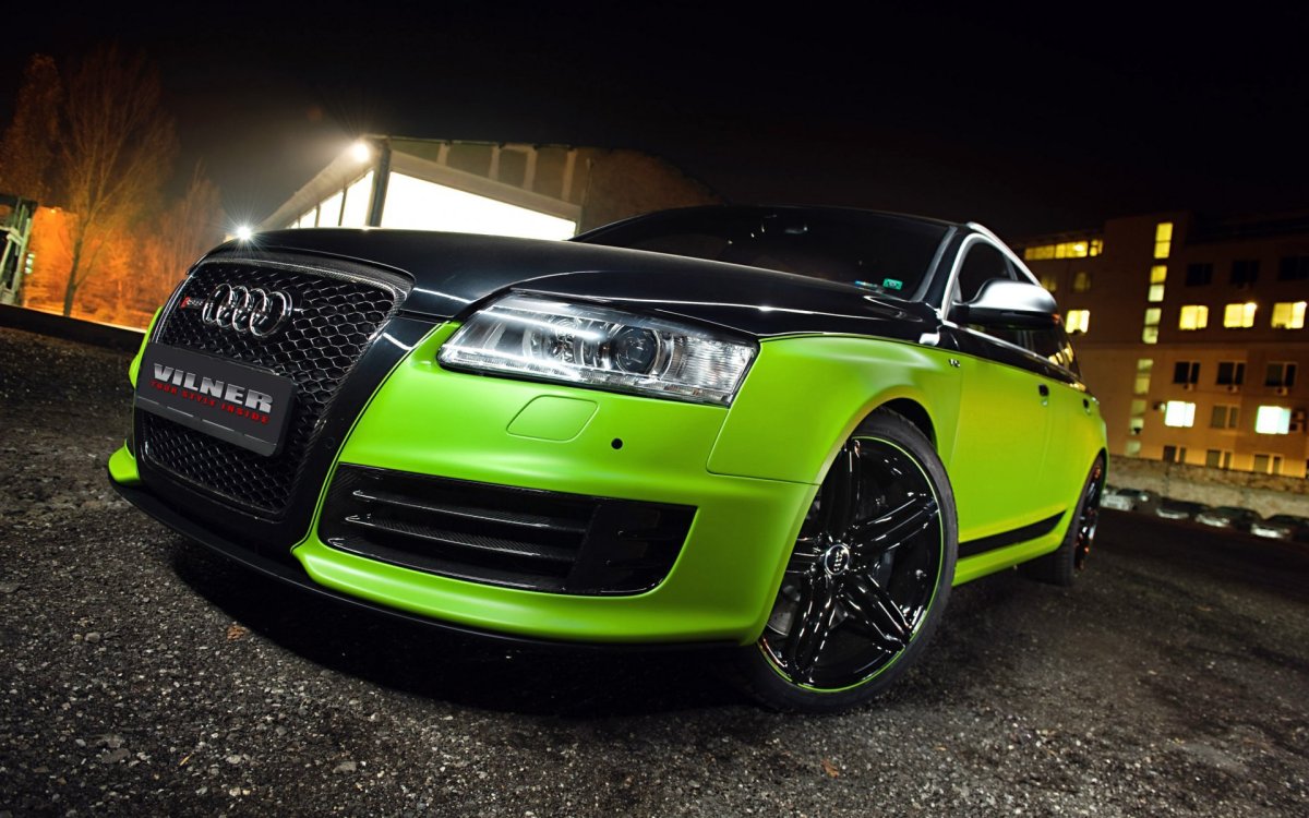 Audi rs6 avant Green