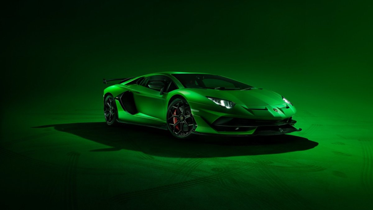 Lamborghini Aventador Green