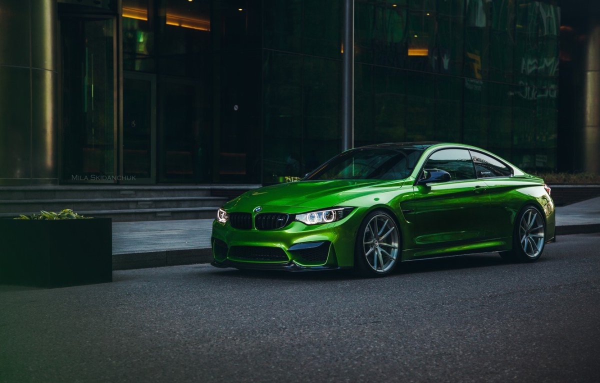 BMW m4 Green