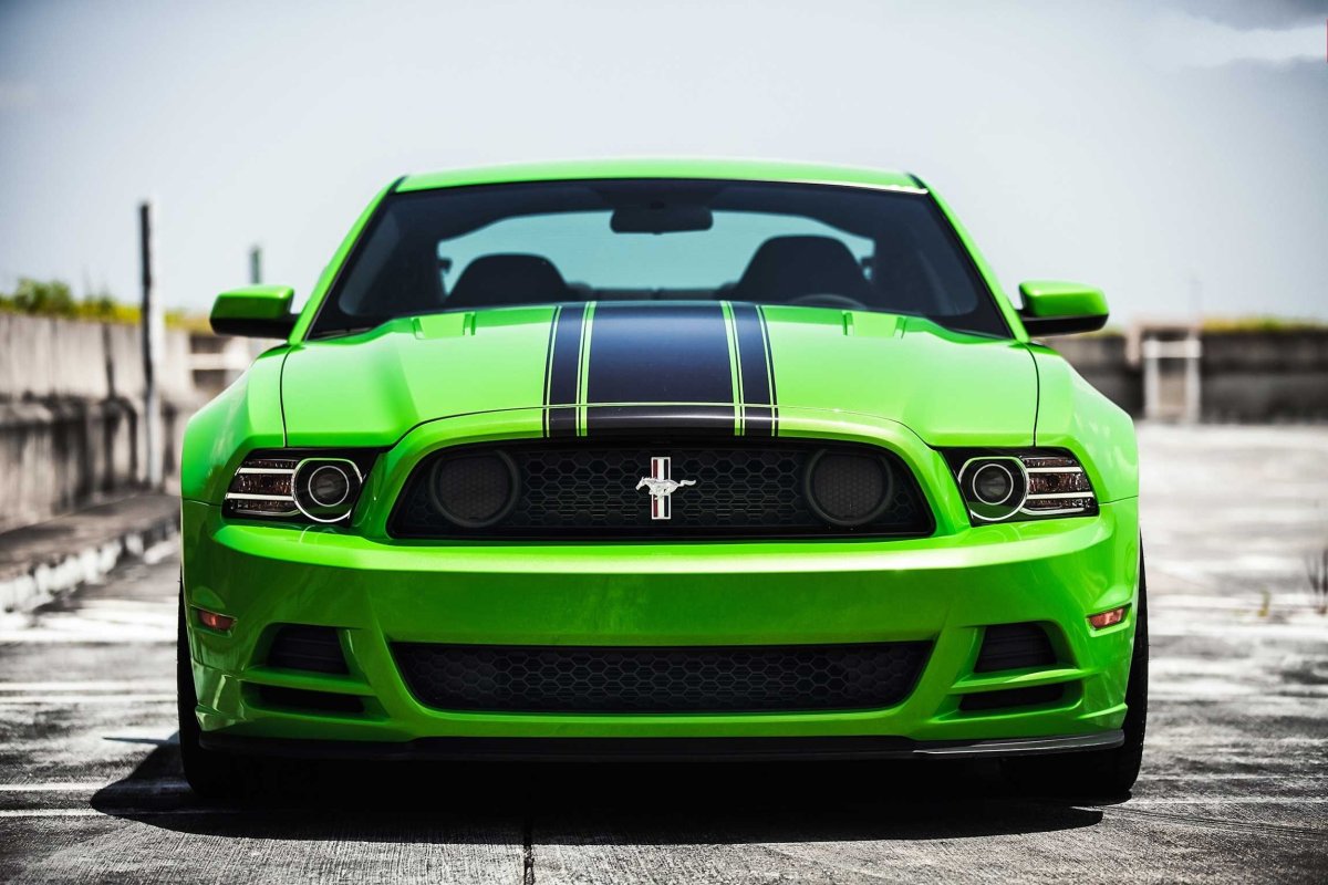 Ford Mustang Boss 302 Green