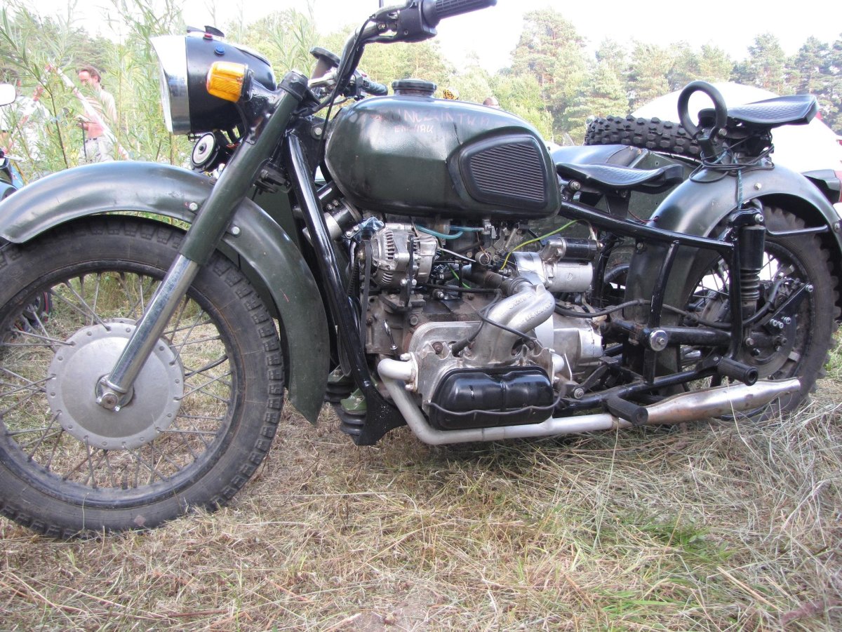 Двигатель Субару на мотоцикл Урал