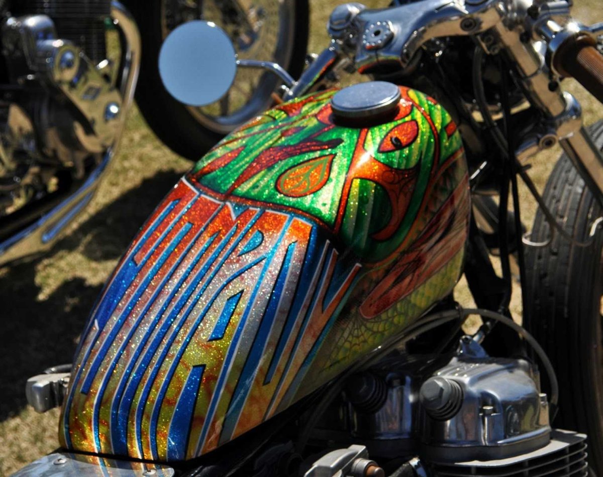 Кастом Paint Motorcycle