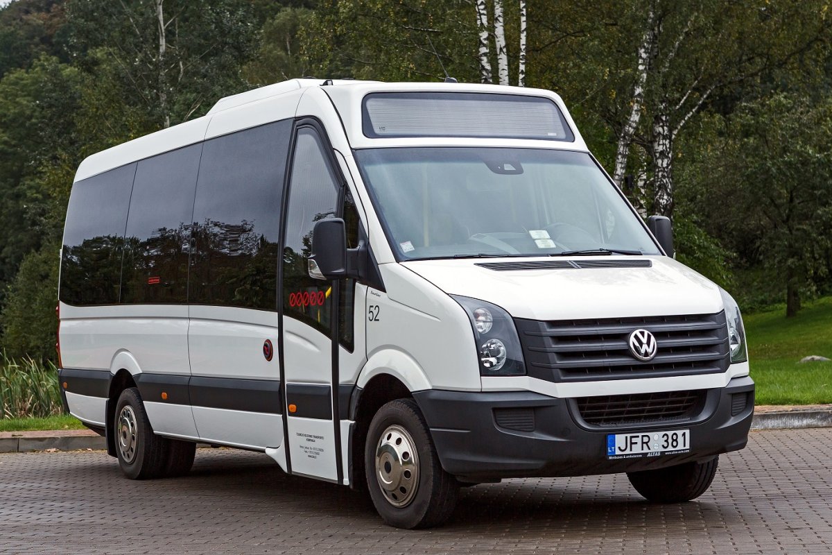 Crafter Volkswagen серый