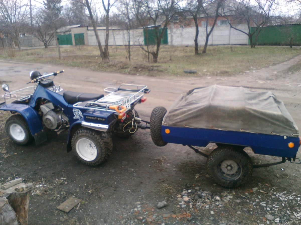 Прицеп зим 350