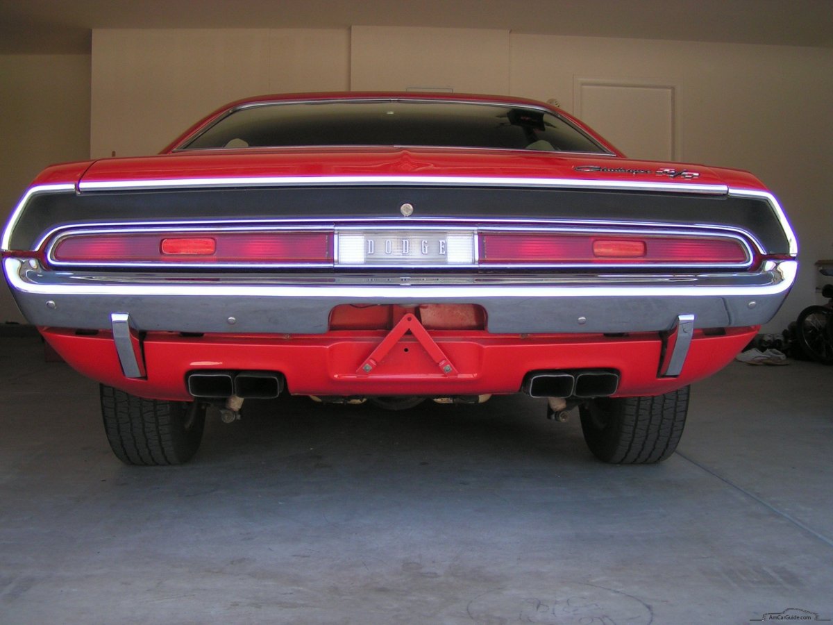 Dodge Challenger 1970 Rear