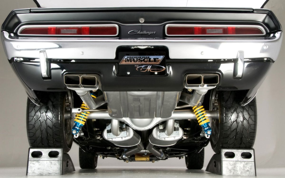 Dodge Charger 1969 днище