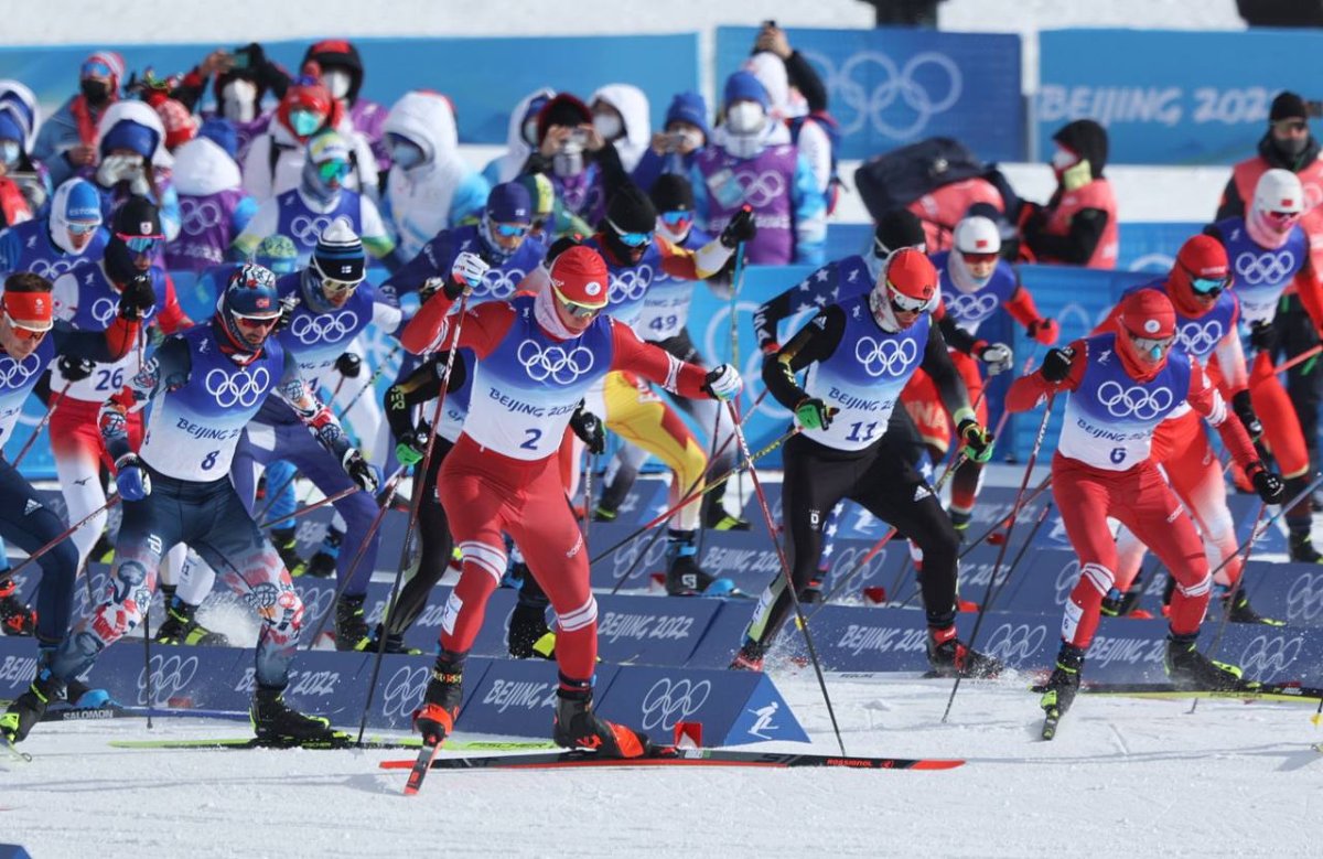 Масс старт старт лыжи олимпиада 2022