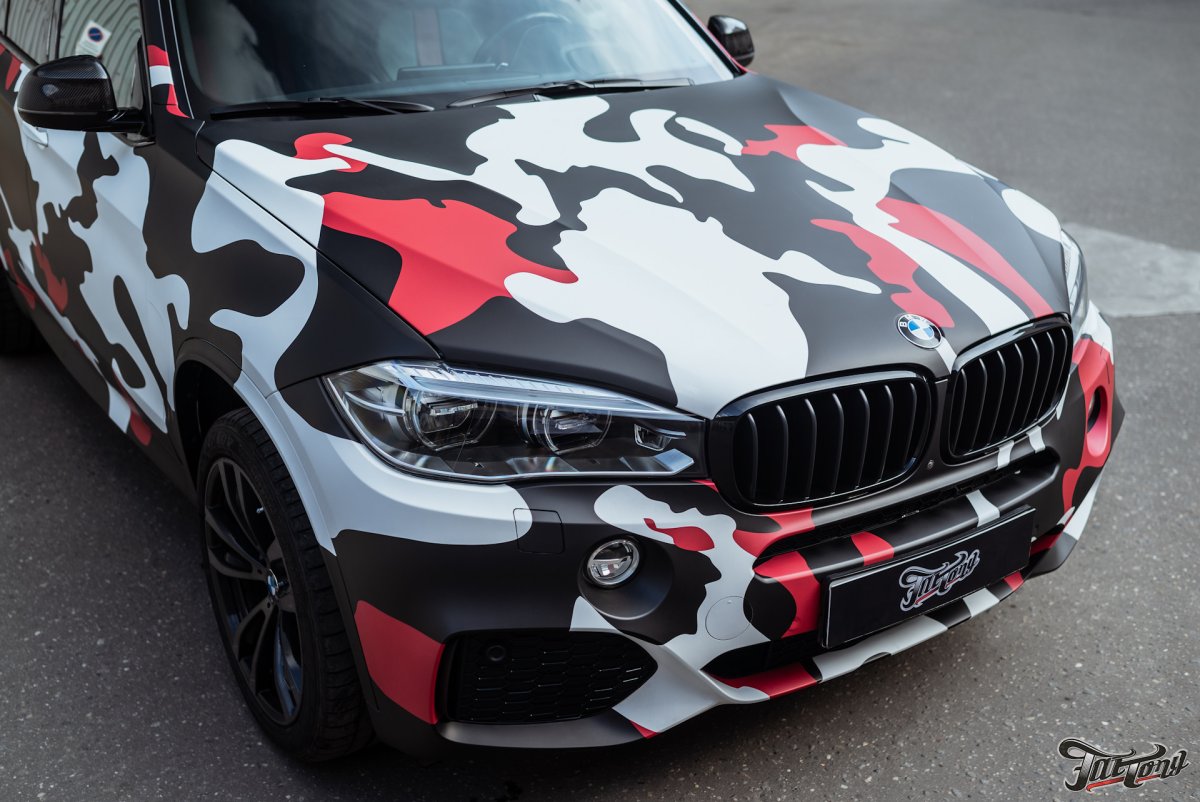 BMW x5 камуфляж