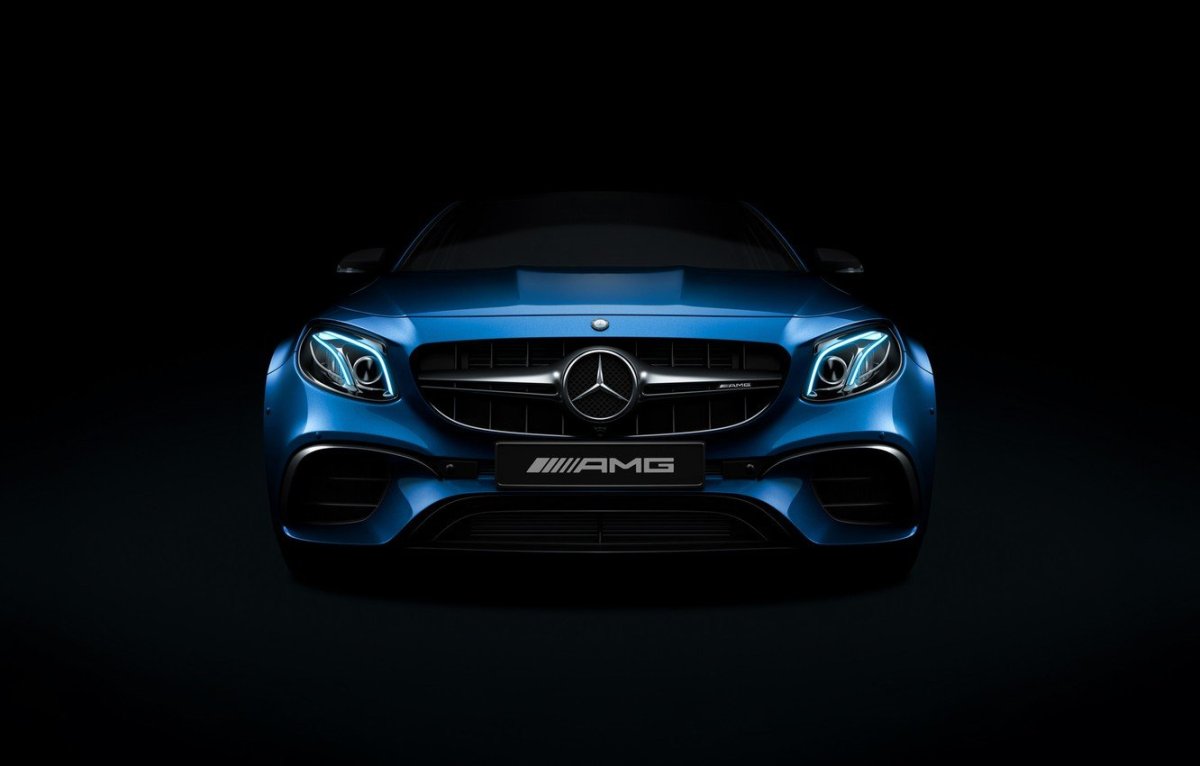 E63 AMG фары