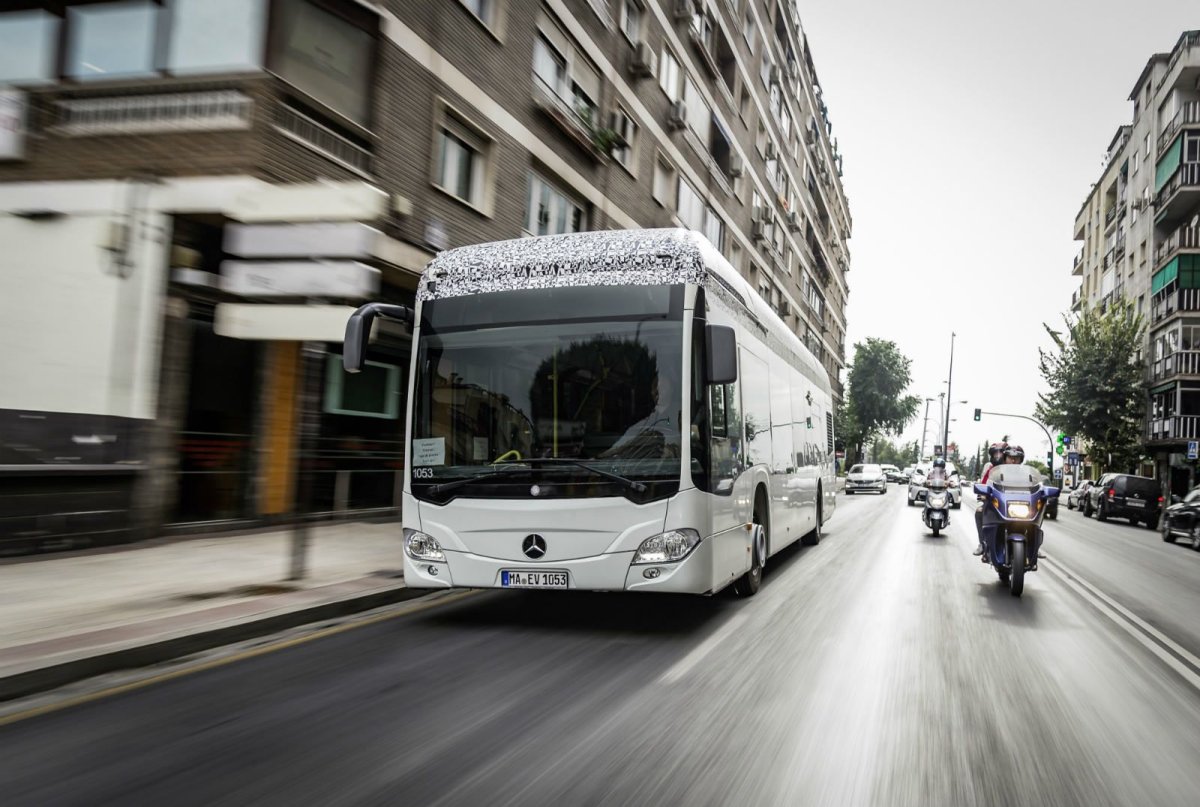 Электробус Мерседес Citaro