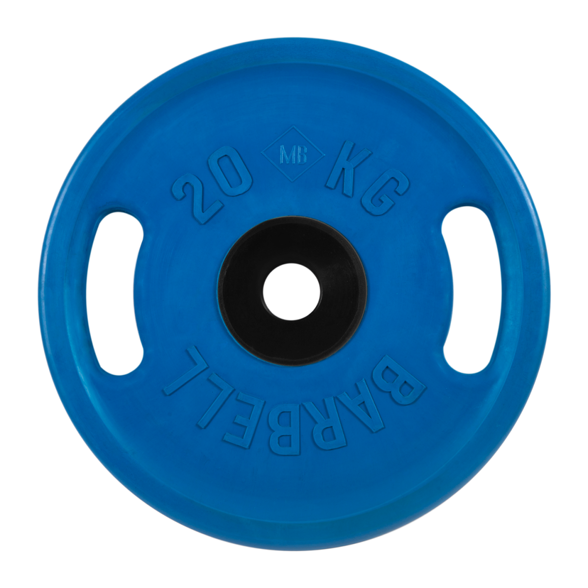 Диск Олимпийский MB Barbell (синий) d: 51 мм, 20 кг
