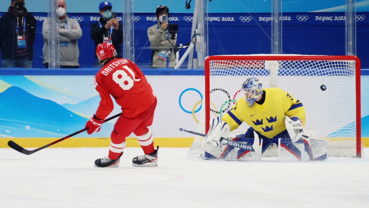 Россия Швеция хоккей