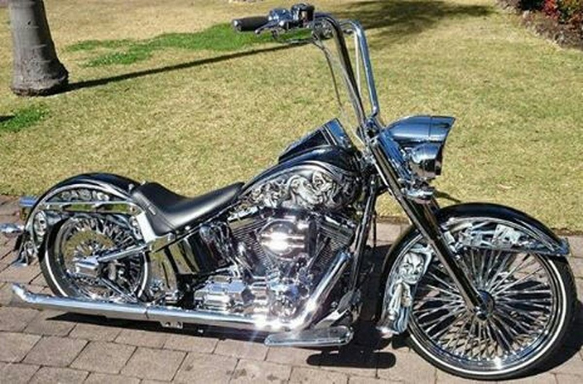 Harley Davidson Softail Custom Paint