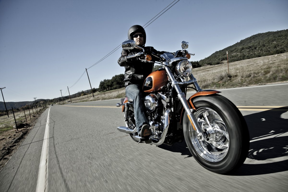 Байкерские мотоциклы Harley-Davidson