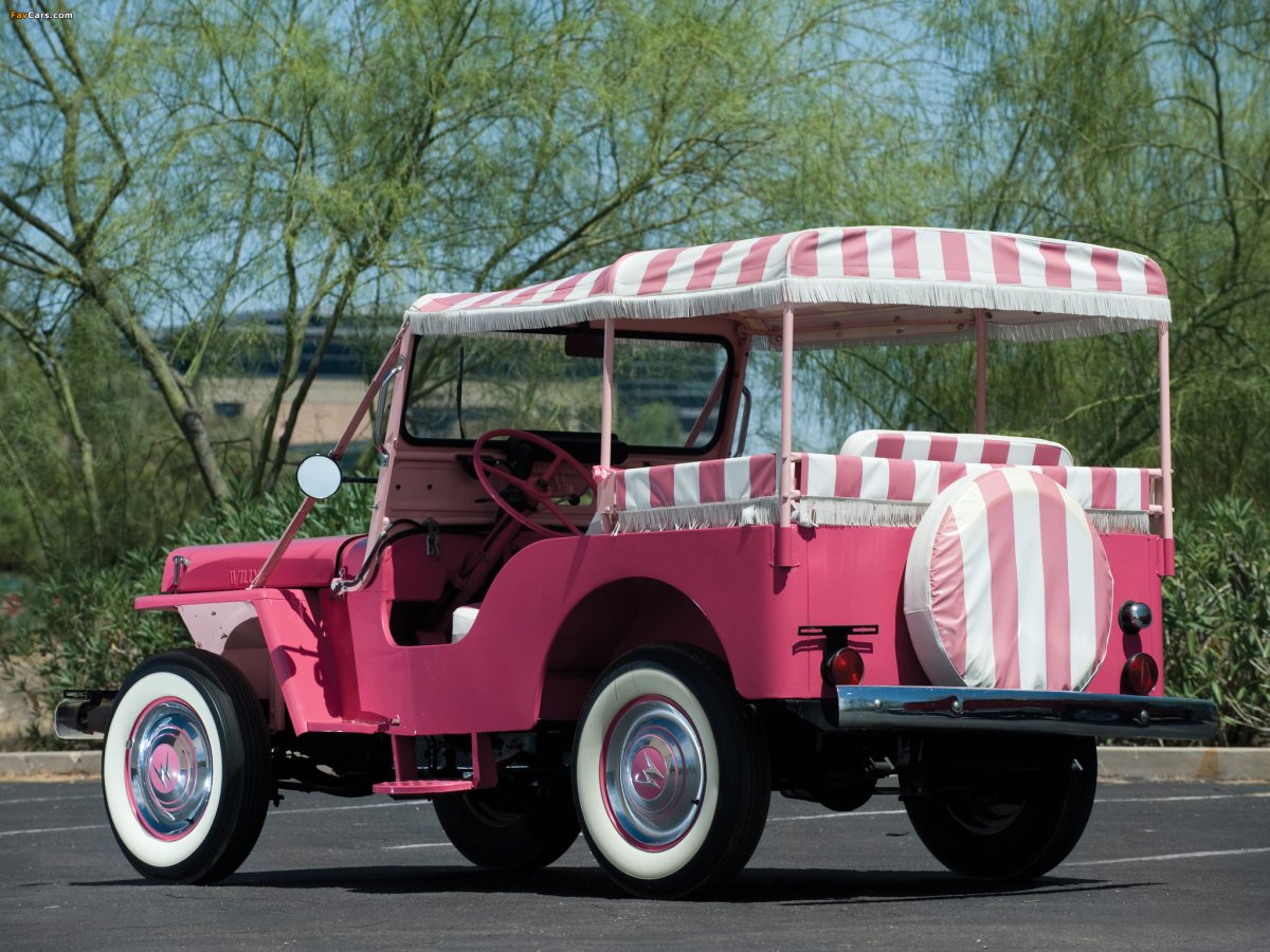 Ретро-автомобили Willys 1950 г