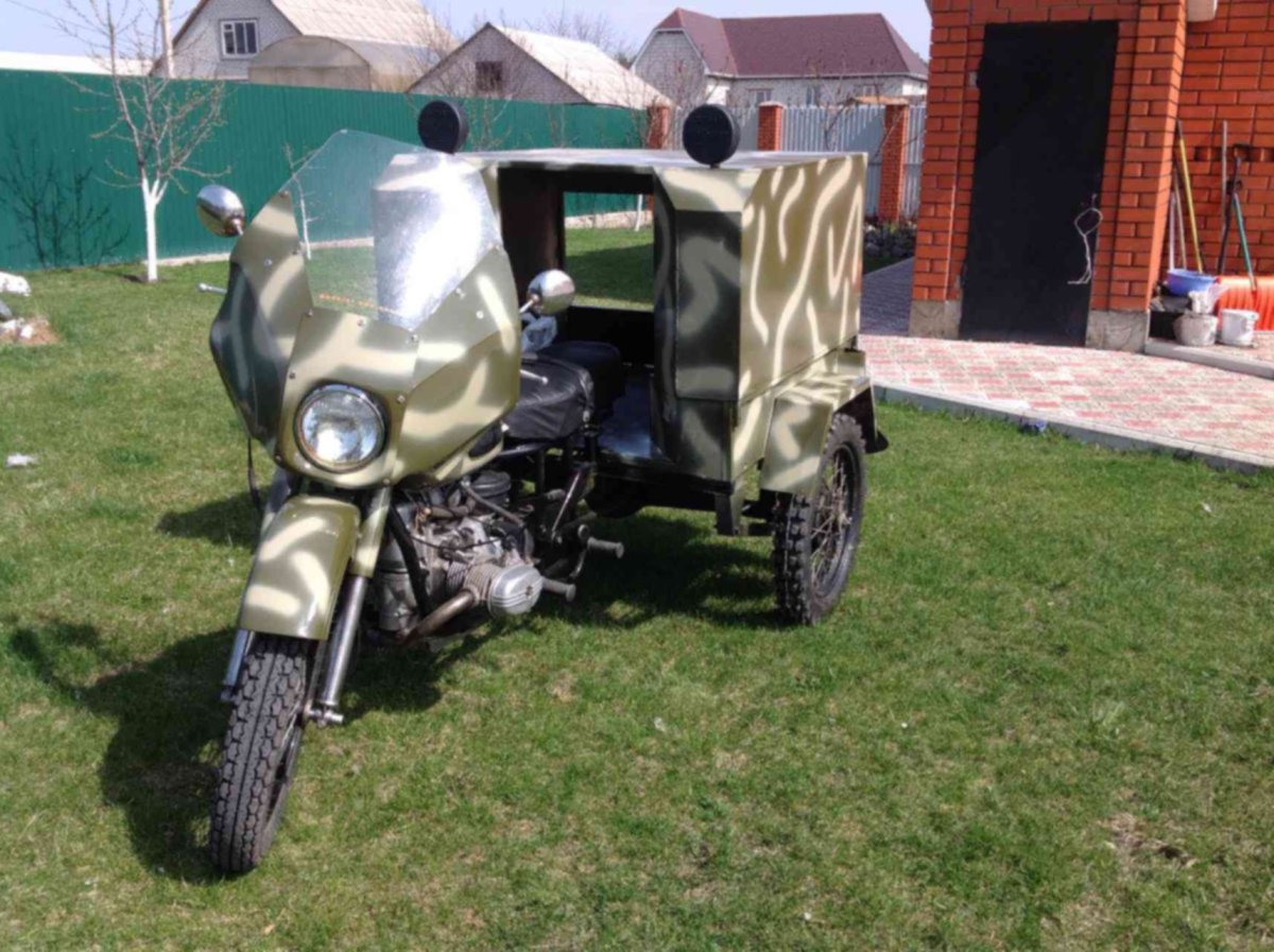 Мотоцикл Урал трицикл заводской