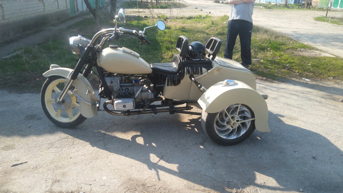 Трицикл мг 350 Урал Бегемот