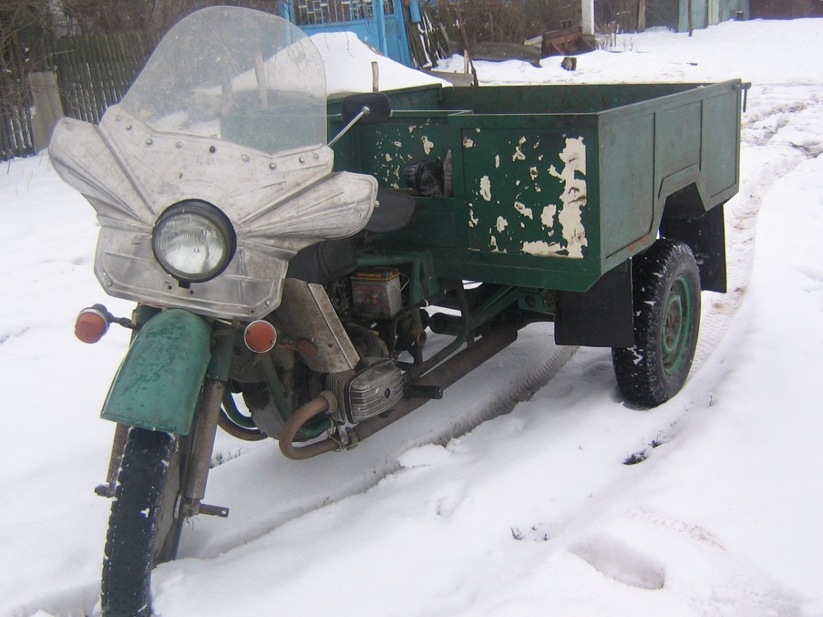 Мотоцикл Урал 3х колесный
