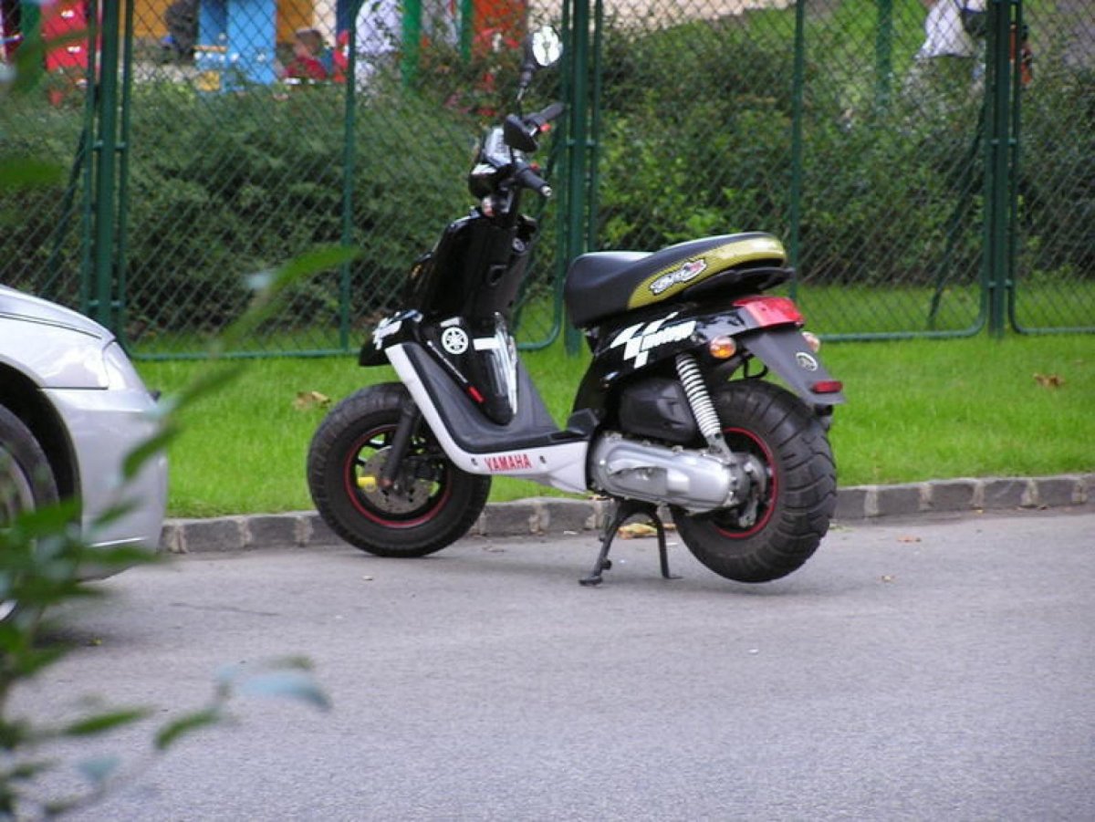 Yamaha BWS С колесами от Тулы