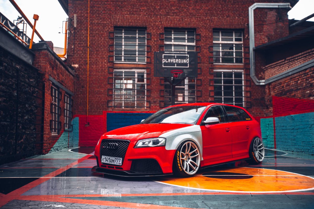 Audi rs3 stance