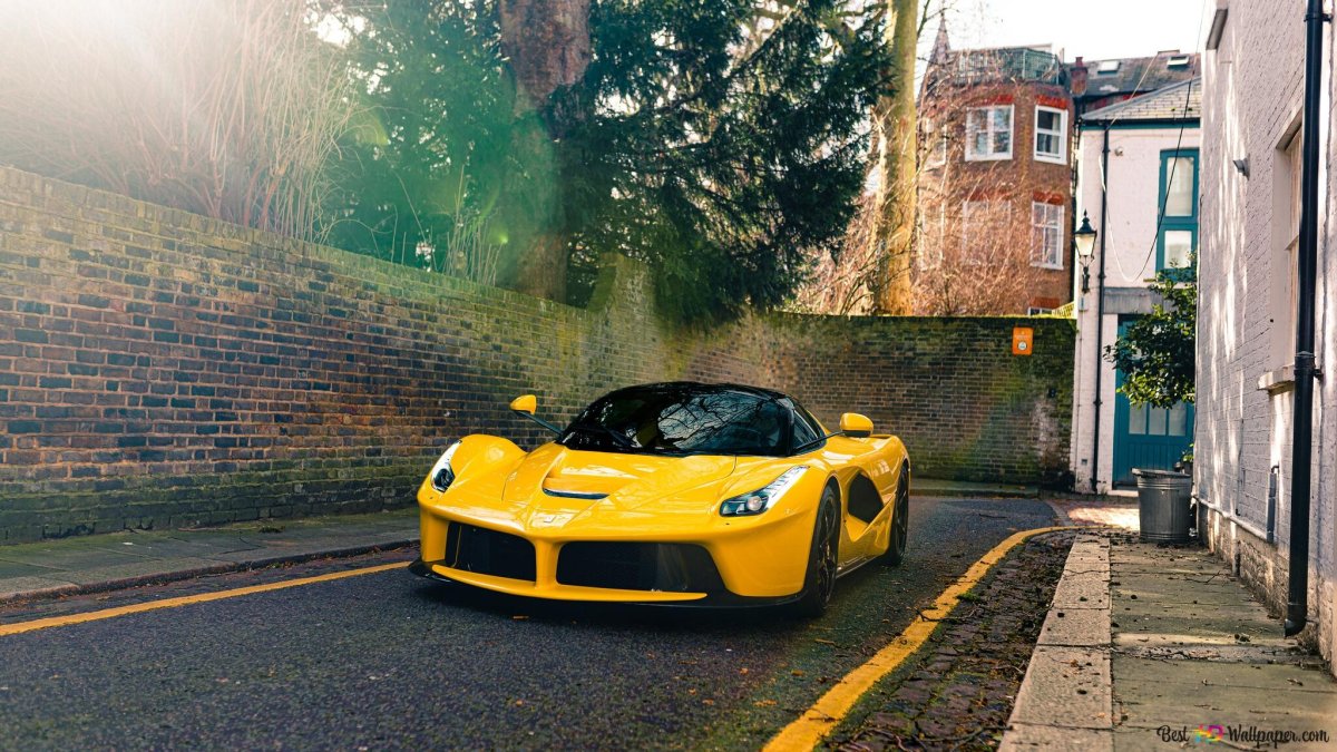 LAFERRARI желтая