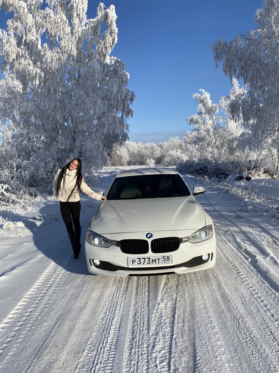 BMW ф30 зима