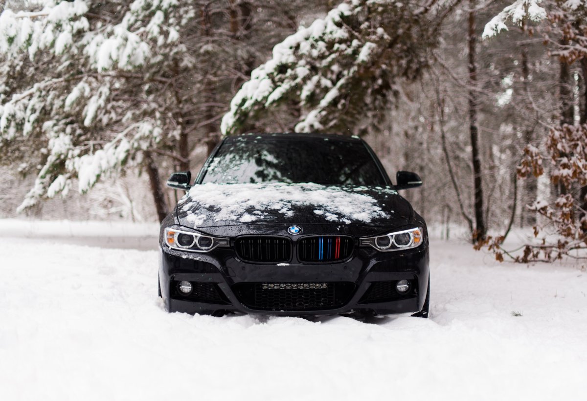 BMW зима м5