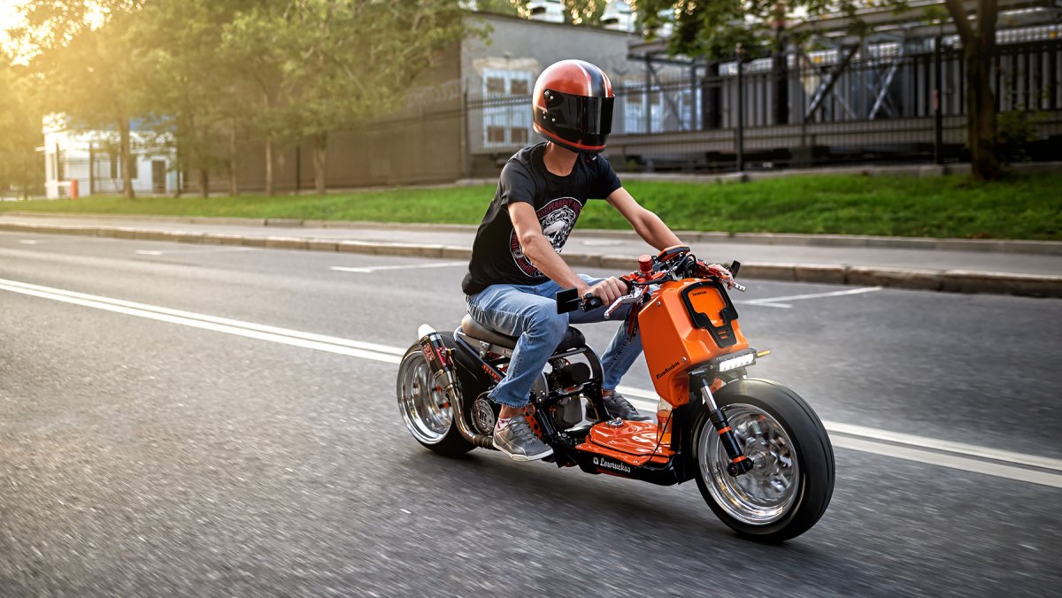 Скутер Honda zoomer Custom