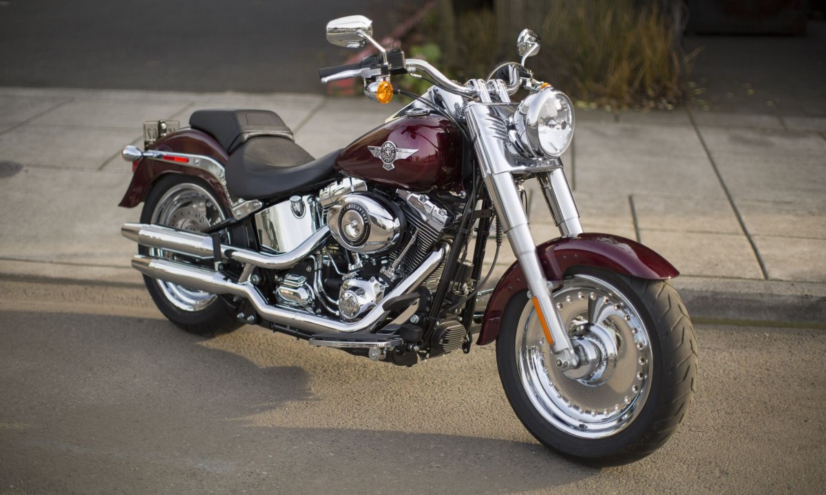 Мотоцикл fat boy Harley Davidson Terminator