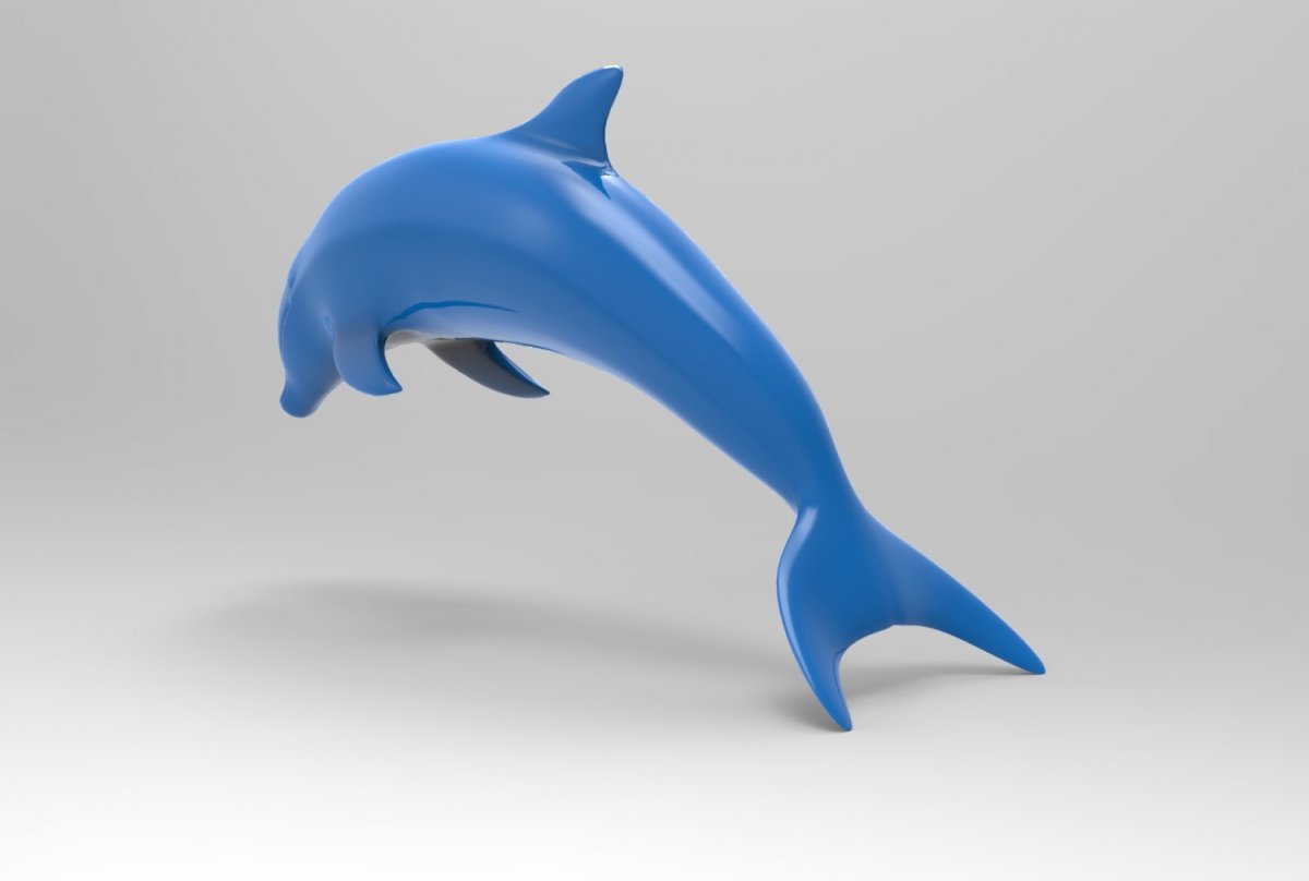 Дельфины 3d