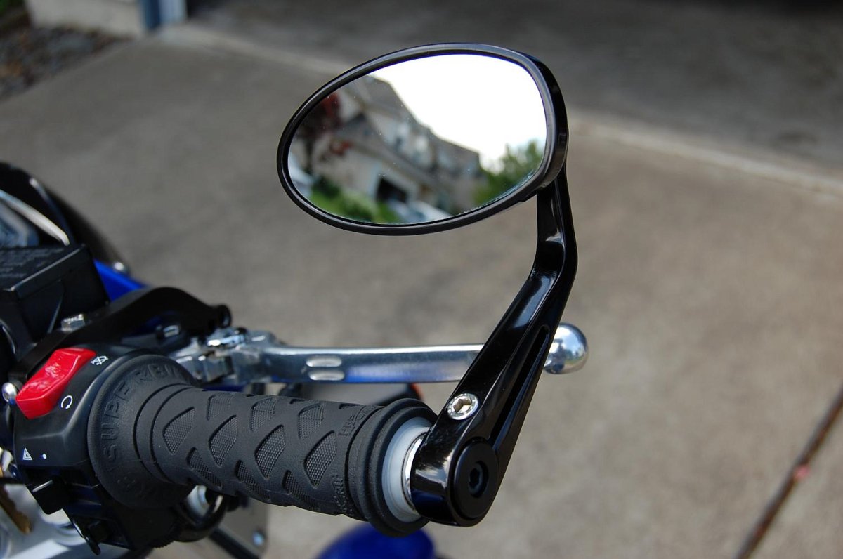 Зеркала в руль мотоцикла