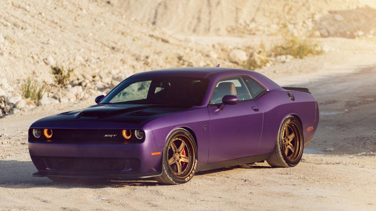 Dodge Challenger Hellcat 4k