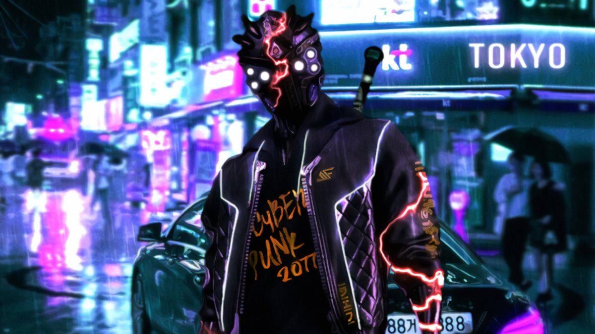 Cyberpunk 2077 Токио