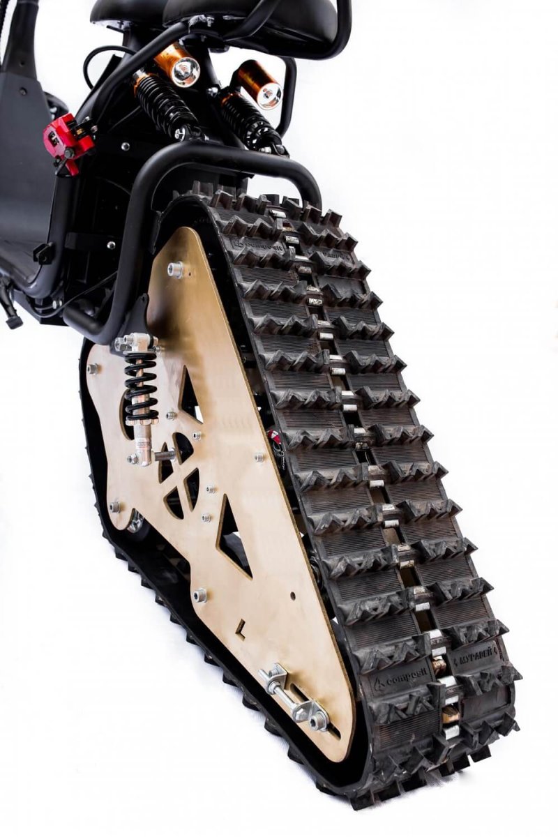 Гусеничный модуль для электроскутера ситикоко