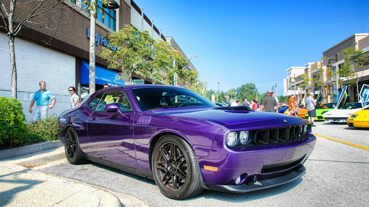 Dodge Challenger Purple